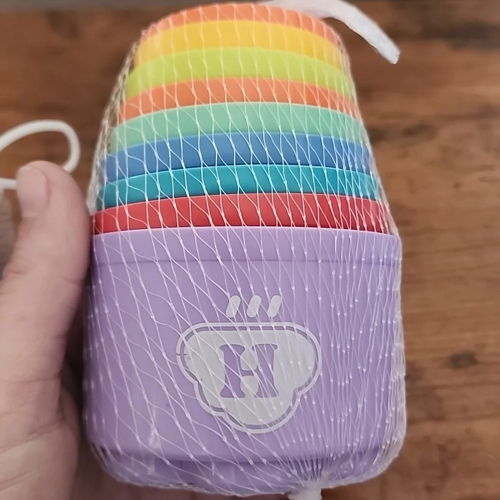 Colorful Stacking Cups Set for Kids 18 Pcs 2 Pk Of 9